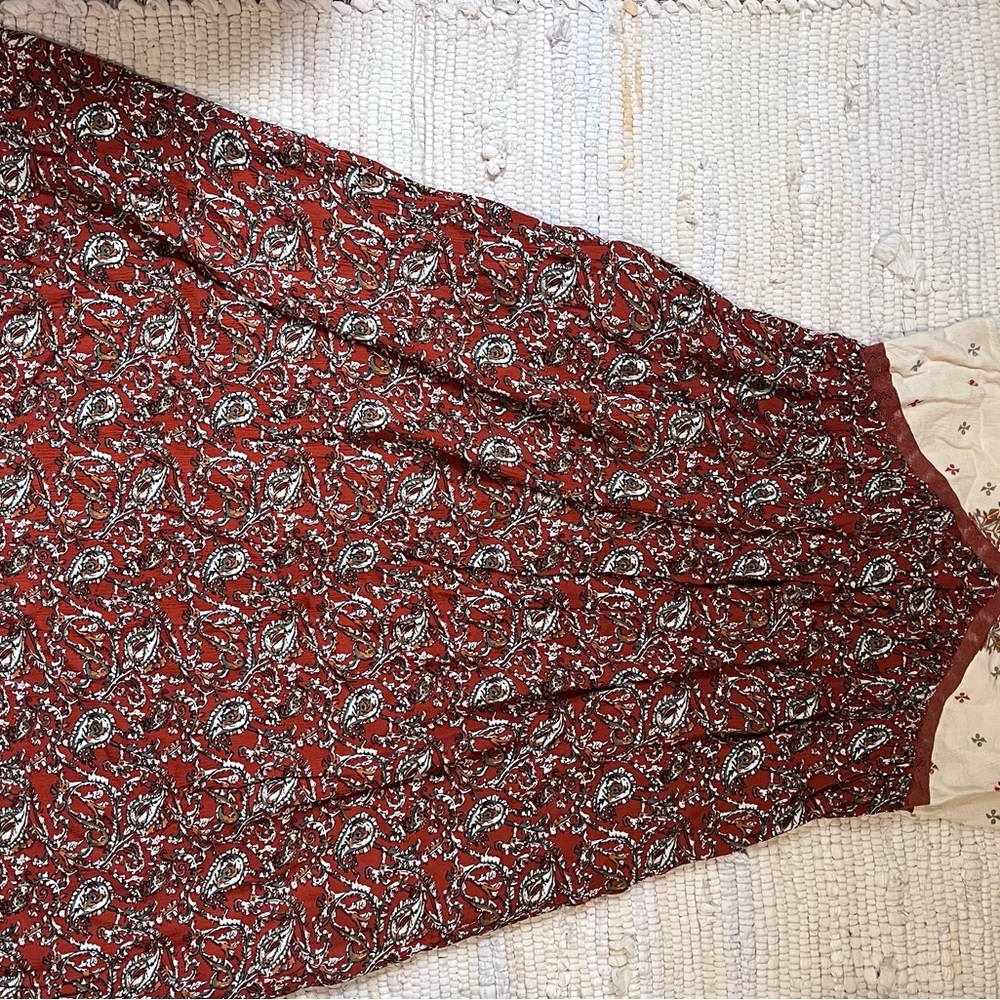 South Asian inspired Paisley Maxi Dress